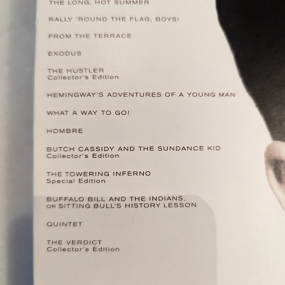 Paul Newman Tribute Collection- 13 DVDs of His Best Films/Film Photo Book - Picture 3 of 7